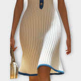 Ellena - Robe Midi Fishtail Élégante