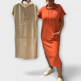 Daisy - Robe à capuche décontractée