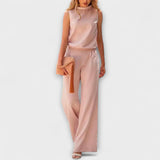 Ariana - Pantalons fluides pour femmes et top minimaliste